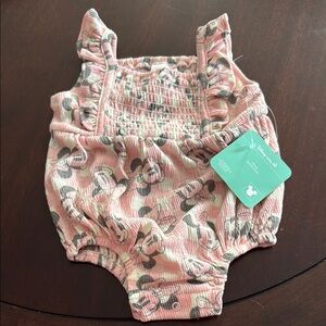 Disney Pink and Gray Minnie Mouse outfit